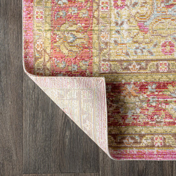 Khilana Floral Medallion Area Rug